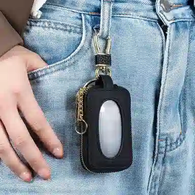 彤彤兔 简约收纳包 头层牛皮 钥匙包 常规 男女同款情侣款 多色
