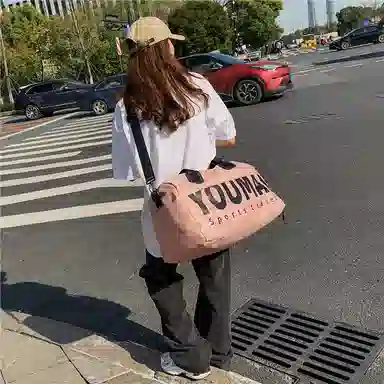 德力熊 收纳出差短途运动 尼龙 健身包 男女同款情侣款 多色