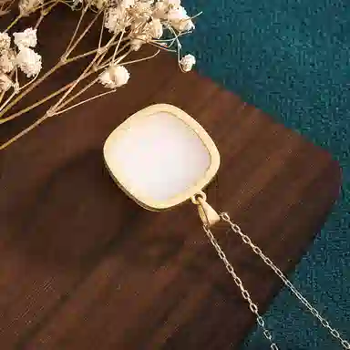 彤彤兔 萌版小老虎生肖虎吉祥物配饰 铜 项链 女款