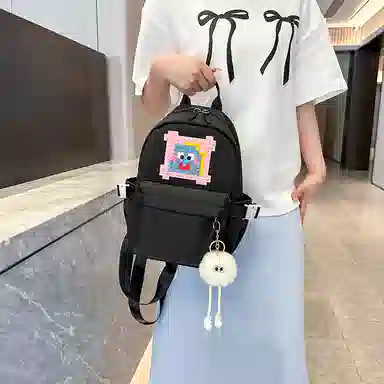 彤彤兔 日系可爱森系 尼龙 胸包 女款 多色