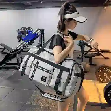 德力熊 大容量收纳干湿分离 牛津布 健身包 大号 男女同款情侣款 多色