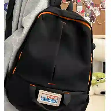 彤彤兔 街头时尚简约 尼龙 双肩包 男女同款情侣款 多色