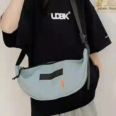 彤彤兔 时尚简约潮流 尼龙 单肩包 男女同款情侣款 多色