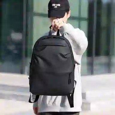 彤彤兔 商务简约百搭 牛津布 背包双肩包 男款 黑色/灰色/蓝色