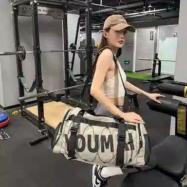 德力熊 大容量旅行袋 尼龙 健身包 大号 男女同款情侣款 多色