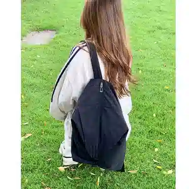 彤彤兔 日系休闲文艺 水洗布 双肩包 男女同款情侣款 多色