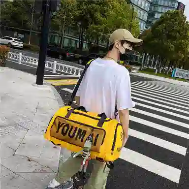 德力熊 短途行李袋出差 尼龙 旅行包 男女同款情侣款 多色