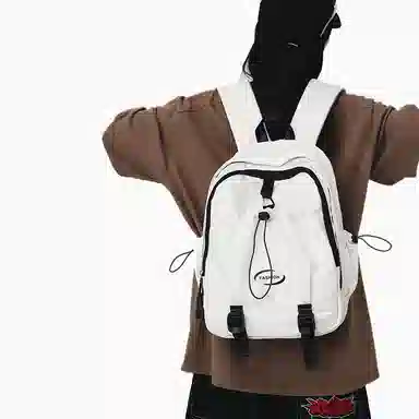 彤彤兔 学院风背包休闲旅行 尼龙 双肩包 大号 男女同款情侣款 多色