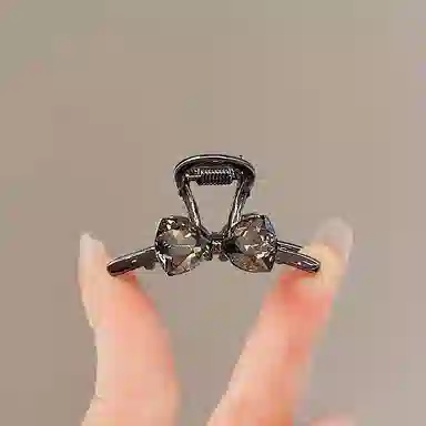 彤彤兔 蝴蝶结小抓夹侧边碎发刘海夹子公主夹头饰小号 发夹 女款