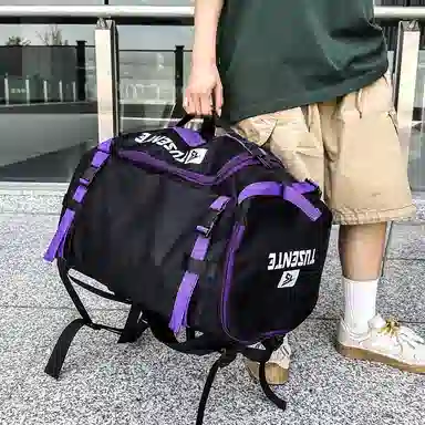 德力熊 大容量时尚 牛津布 双肩包