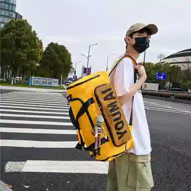 德力熊 短途行李袋出差 尼龙 旅行包 男女同款情侣款 多色