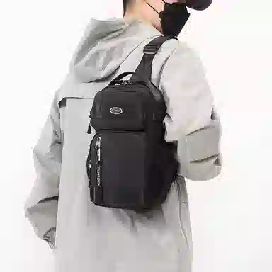 彤彤兔 时尚百搭简约 牛津布 单肩包 男款 多色