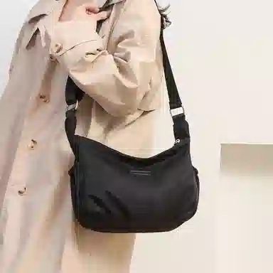 OUZIHUANG Nylon Shoulder Bag