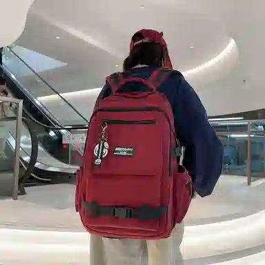 德力熊 潮酷个性时尚 尼龙 双肩包 男女同款情侣款 多色