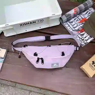 德力熊 百搭时尚出行 牛津布 腰包 常规 男女同款情侣款 多色