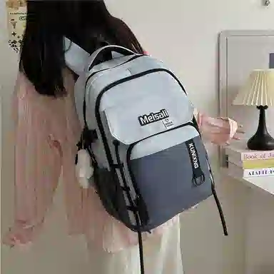 彤彤兔 韩版大容量 尼龙 双肩包 男女同款情侣款 多色