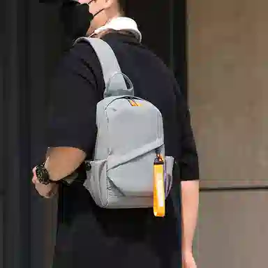 彤彤兔 潮搭简约多功能时尚运动 牛津布 胸包 男款 多色