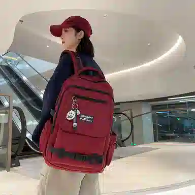 德力熊 潮酷个性时尚 尼龙 双肩包 男女同款情侣款 多色