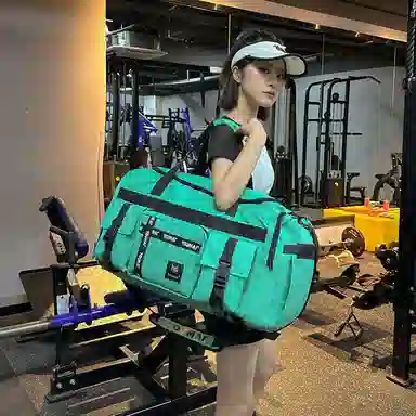 德力熊 大容量收纳干湿分离 牛津布 健身包 大号 男女同款情侣款 多色