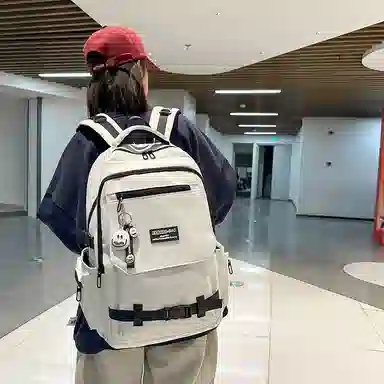 德力熊 潮酷个性时尚 尼龙 双肩包 男女同款情侣款 多色