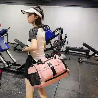 德力熊 轻便训练 尼龙 健身包 男女同款情侣款 多色