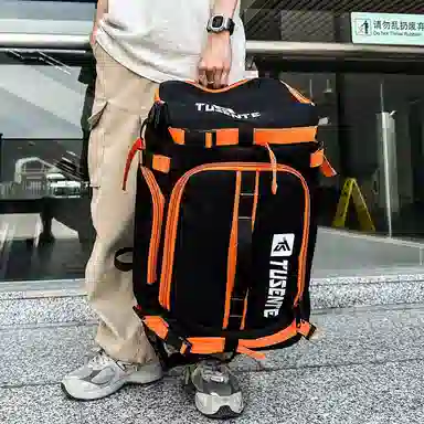 德力熊 大容量时尚 牛津布 双肩包