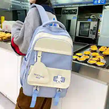 彤彤兔 书包小清新甜美休闲 尼龙 组合装 女款 多色