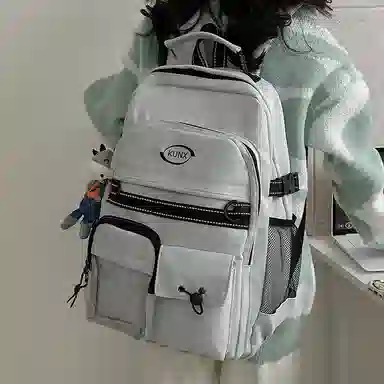 彤彤兔 设计感小众 尼龙 双肩包 男女同款情侣款 多色