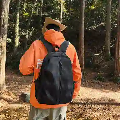 彤彤兔 大容量暗纹 尼龙 书包双肩包 男女同款情侣款 多色