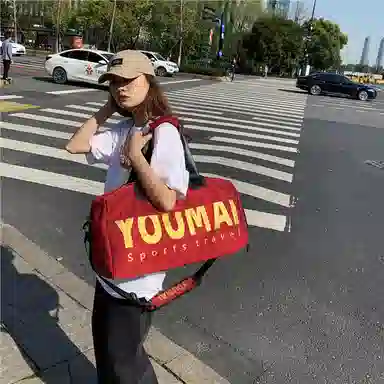 德力熊 收纳出差短途运动 尼龙 健身包 男女同款情侣款 多色