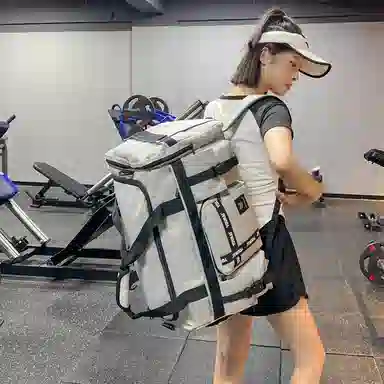 德力熊 大容量收纳干湿分离 牛津布 健身包 大号 男女同款情侣款 多色