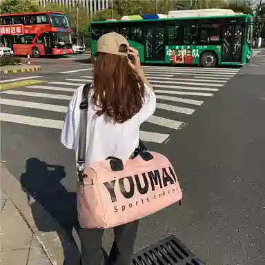 德力熊 收纳出差短途运动 尼龙 健身包 男女同款情侣款 多色