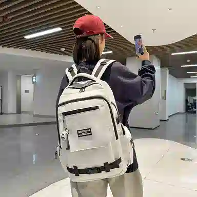 德力熊 潮酷个性时尚 尼龙 双肩包 男女同款情侣款 多色