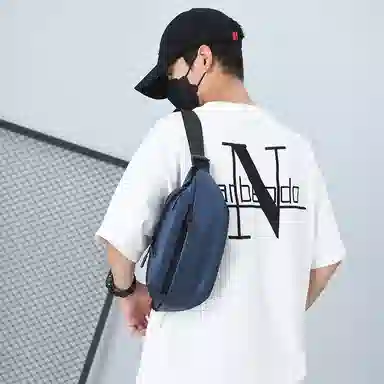 彤彤兔 休闲 牛津布 腰包 男女同款情侣款 多色