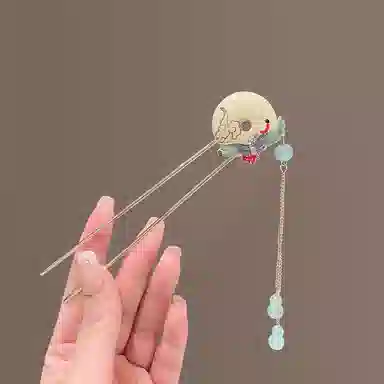 彤彤兔 古风步摇流苏 发簪 女款