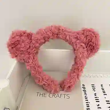 彤彤兔 可爱小熊耳朵甜美优雅气质舒适 发箍 女款