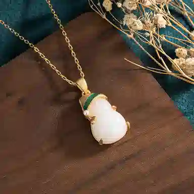 彤彤兔 古法 彩绘 铜 项链 女款