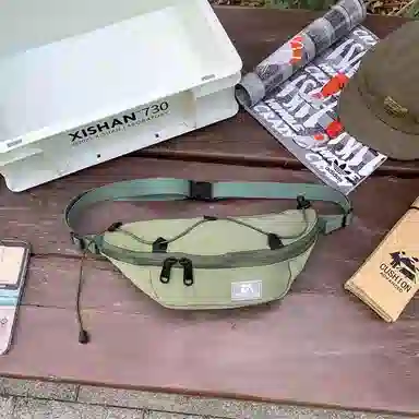 德力熊 百搭时尚出行 牛津布 腰包 常规 男女同款情侣款 多色