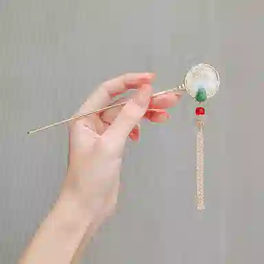 彤彤兔 葫芦 古风 简约盘发 发簪 女款