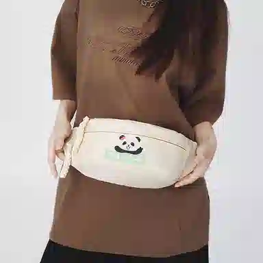 彤彤兔 日常轻便可爱卡通 尼龙 腰包 女款 多色