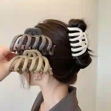 彤彤兔 高级感特大号发量多鲨鱼夹后脑勺 发夹 女款