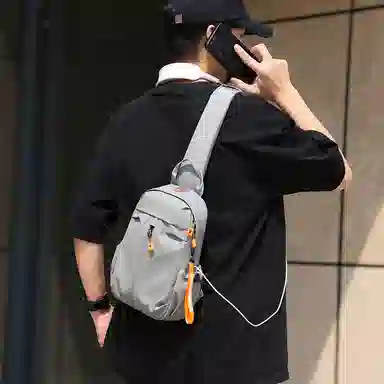 彤彤兔 时尚休闲 牛津纺 胸包 男款 多色