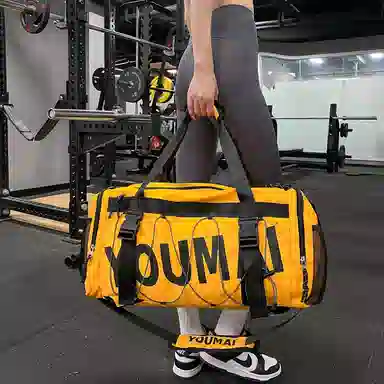 德力熊 大容量旅行袋 尼龙 健身包 大号 男女同款情侣款 多色