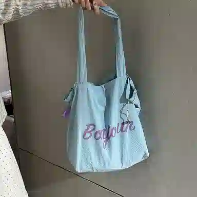 彤彤兔 字母轻便 涤纶 单肩包 女款 多色