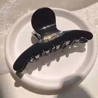 彤彤兔 高级感抓夹气质后脑勺盘发鲨鱼夹夹子 发夹 女款