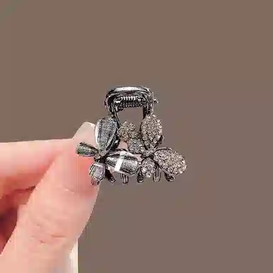 彤彤兔 复古精致花朵 古典气质小号抓夹 发夹 女款