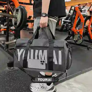 彤彤兔 独立鞋仓耐用 尼龙 旅行包 男女同款情侣款 多色