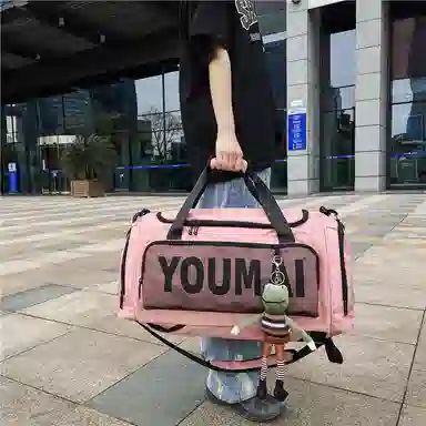 德力熊 短途行李袋出差 尼龙 旅行包 男女同款情侣款 多色