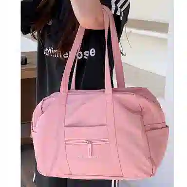 彤彤兔 韩国百搭轻便 尼龙 手提旅行包 男女同款情侣款 多色