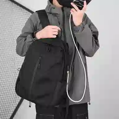 彤彤兔 潮流商务防水休闲 牛津布 双肩包 常规 男女同款情侣款 多色